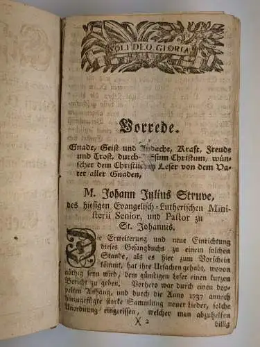 Buch: Vollständiges Gesang-Buch, in sich haltend 1000 geistreiche und... Luther