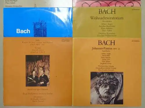 10 Schallplatten 12" LP Johann Sebastian Bach, Weihnachtsoratorium, Johannes ...