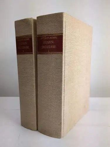 Buch: Geschichte der Hexenprozesse, Soldan-Heppe. 2 Bände, Müller & Kiepenheuer