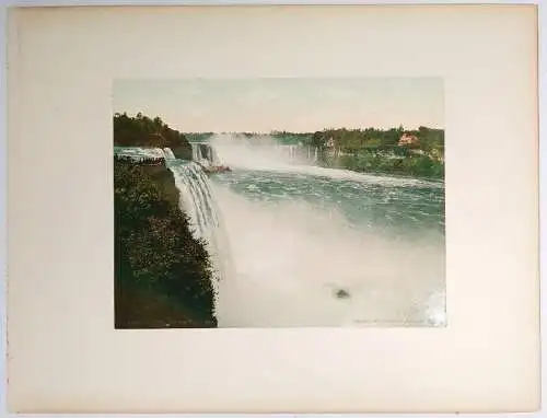 Foto: Niagara, The Falls from Prospect Point; Niagara Falls from Canadian Shore