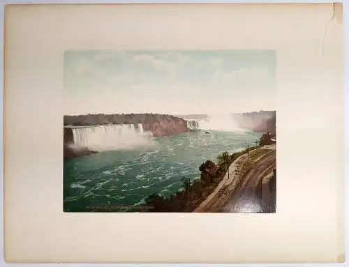 Foto: Niagara, The Falls from Prospect Point; Niagara Falls from Canadian Shore