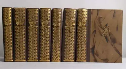 Buch: Schillers Werke, 14 in 7 Bänden, Wegweiser Verlag, gebraucht, gut