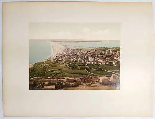 Foto: Portland - Rufus Castle; Chesil Beach, Detroit Photograph Co., Photochrom