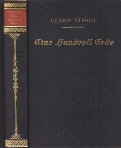 Buch: Eine Handvoll Erde, Viebig, Clara, 1915, Hesse & Becker, Leipzig, Roman