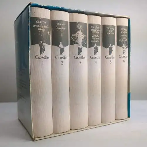 Buch: Goethe - Werke, 6 Bände, Wissenschaftliche Buchgesellschaft, Jubiläumsausg