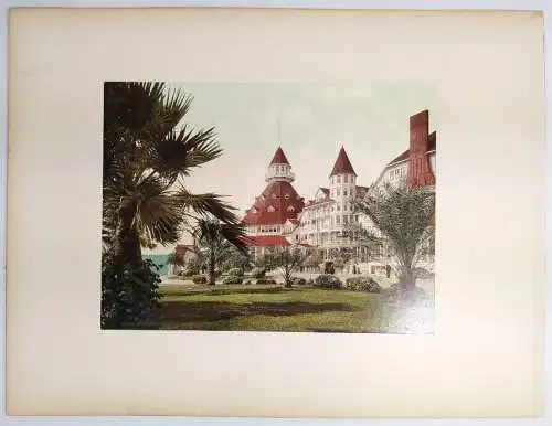 Foto: California - Mount Tallac; South View, Hotel de Coronado. Detroit Photo