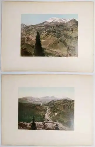 Foto: Marshall Pass and Mt. Ouray / Crossing The Timber Line, M. & P. P. Ry.