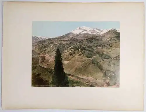 Foto: Marshall Pass and Mt. Ouray / Crossing The Timber Line, M. & P. P. Ry.