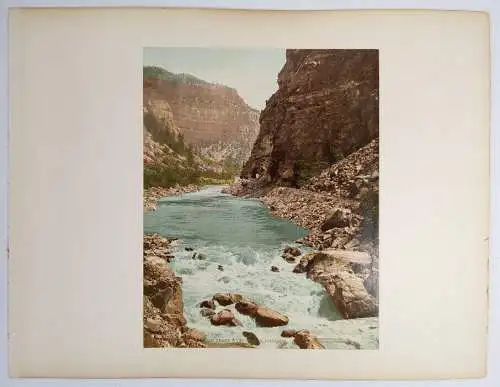 Foto: Colorado - Shoshone Falls, Grand River Canyon; Pike's Pike. Detroit, 1901