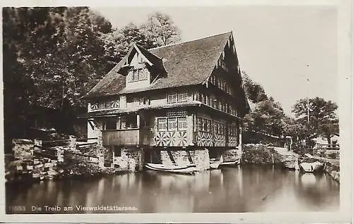 AK Die Treib am Vierwaldstättersee ca. 1914, gebraucht, gut