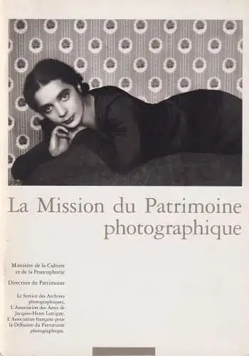 Buch: La Mission du Patrimoine photographique, 1993, Carto, gebraucht, sehr gut