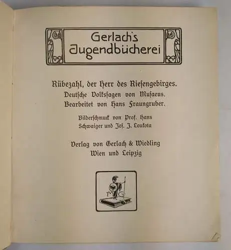 Buch: Rübezahl, der Herr des Riesengebirges, Gerlach's Jugendbücherei