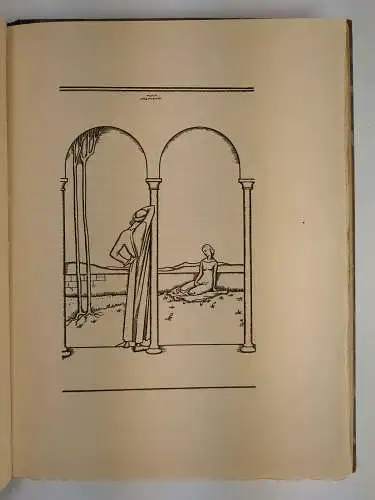 Buch: Der Bürger von Brügge und seine zwei Frauen, Moreck, Wildermann, 1919, sig