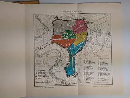 Buch: Rothenburg in Wehr und Waffen, Karl Heller, 1926, J.P. Petersche Druckerei