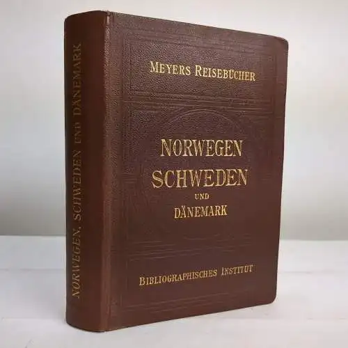 Buch: Norwegen, Schweden und Dänemark, Nebst Island, Meyers Reisebücher, 1914