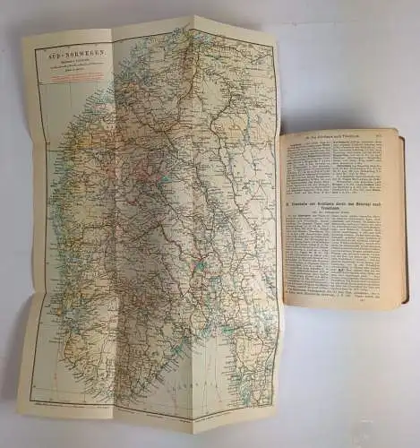 Buch: Norwegen, Schweden und Dänemark, Nebst Island, Meyers Reisebücher, 1914