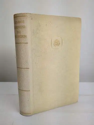 Buch: Das Dekameron, Boccaccio, Giovanni. 1952, Winkler-Verlag, gebraucht, gut