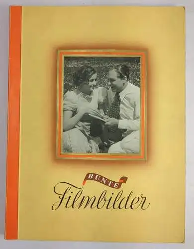 Buch: Bunte Filmbilder (komplett). 1936, Cigaretten-Bilderdienst, gebraucht, gut