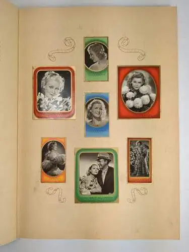 Buch: Bunte Filmbilder (komplett). 1936, Cigaretten-Bilderdienst, gebraucht, gut