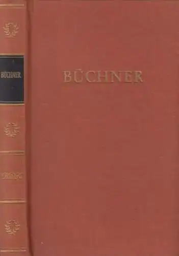 Buch: Büchners Werke in einem Band, Büchner, Georg. 1967, Aufbau-Verlag