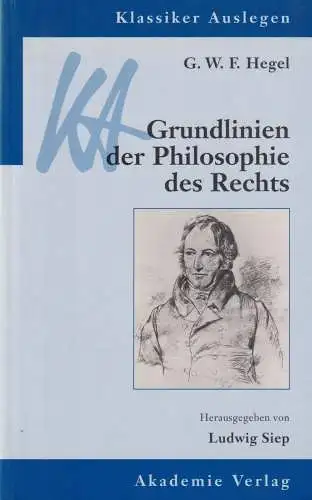 Buch: Grundlinien der Philosophie des Rechts, Hegel, G. W. F. , 1997, gebraucht