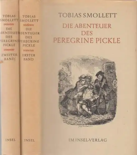 Buch: Die Abenteuer des Peregrine Pickle, Smollett, Tobias. 2 Bände, 1972