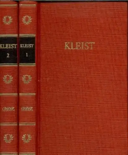 Buch: Kleists Werke in zwei Bänden, Kleist, Heinrich von. 2 Bände, 1961