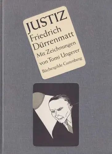 Buch: Justiz, Dürrenmatt, Friedrich. 1989, Büchergilde Gutenberg, gebraucht, gut