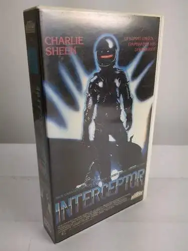 VHS: Interceptor, Ein Phantom aus der Ewigkeit. Charlie Sheen, 1987, Videofilm