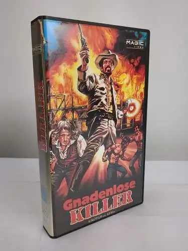 VHS: Gnadenlose Killer, Film, Videokassette, Western, Magic Video, gebraucht gut