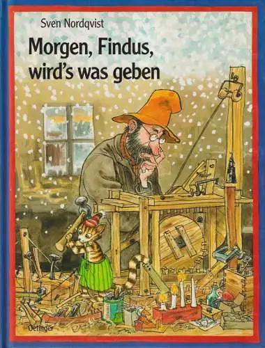 Buch: Morgen, Findus, wird's was geben, Nordqvist, Sven. 1995, gebraucht, gut