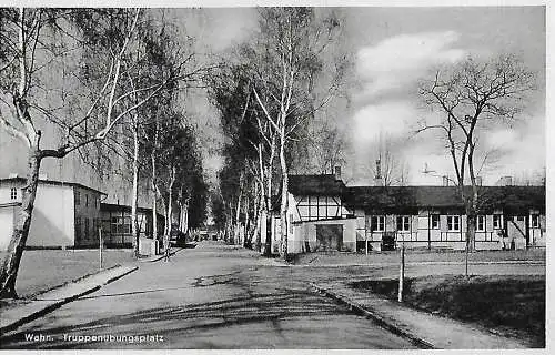 AK Wahn. Truppenübungsplatz. ca. 1939, gebraucht, gut