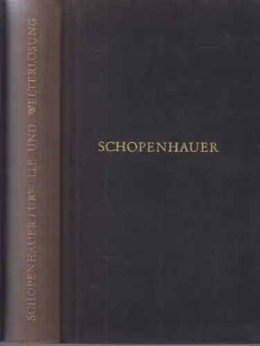 Buch: Ausgewählte Schriften: Urwille und Welterlösung, Schopenhauer, Arthur