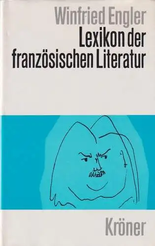 Buch: Lexikon der französischen Literatur, Engler, Winfried. 1994