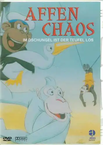 DVD: Affenchaos - Im Dschungel ist der Teufel los, 2004, Atlas Junior