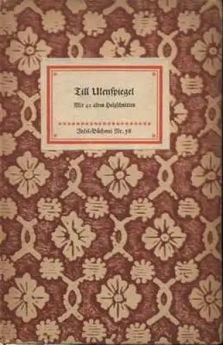 Insel-Bücherei 56, Ein kurzweilig Lesen vom Till Ulenspiegel, Kleukens. 1950