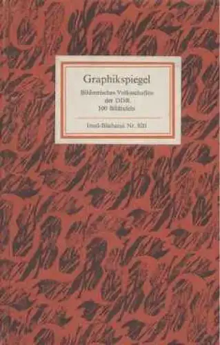 Insel-Bücherei 920, Graphikspiegel, Pommeranz-Liedtke, Gerhard. 1969