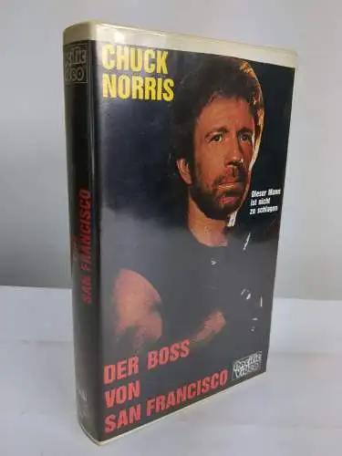 VHS: Der Boss von San Francisco, Chuck Norris, Pacific Video, Karate, Action