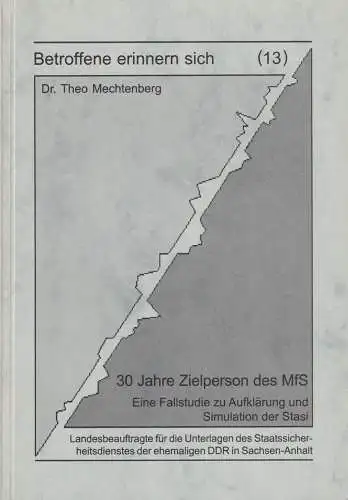 Betroffene erinnern sich 13: 30 Jahre Zielperson des MfS, Mechtenberg, Theo