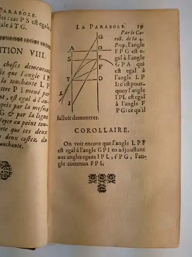 Buch: Nouveaux elements des sections coniques ... 1679, Philippe de la Hire