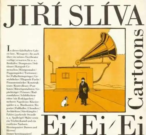 Buch: Ei / Ei / Ei, Sliva, Jiri. 1984, Eulenspiegel Verlag, Cartoons