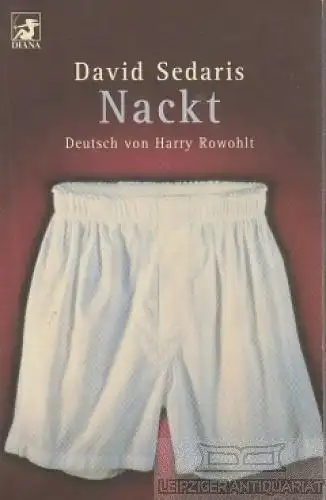 Buch: Nackt, Sedaris, David. Diana Taschenbuch, 2000, Diana Verlag