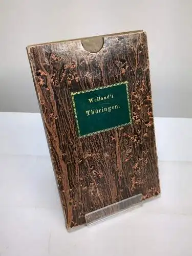 Karte: Special-Karte von dem Thüringer-Wald Gebirge und ... C. F. Weiland, 1841