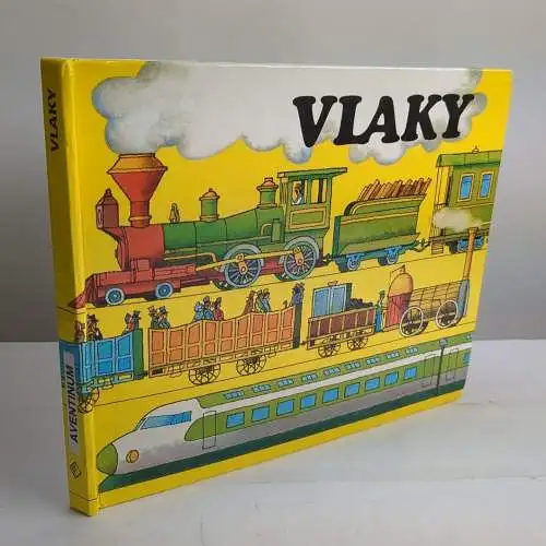 Popup-Buch: Vlaky (Züge), Jiri Havel / Jiri Pavlin, 1991, Aventinum, tschechisch