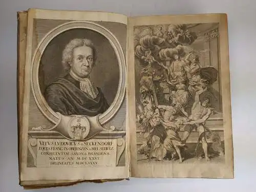 Buch: Historia Lutheranismi, Seckendorf, Veit Ludwig von, 1692, Gleditsch