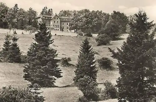 AK Stutenhaus. Ferienheim und Berggaststätte d. VEB Carl Zeiss, Jena. ca. 1965