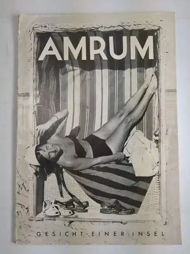 Broschur: Amrum, Hansen, Hans Jürgen, 1954, Urbes Verlag, guter Zustand