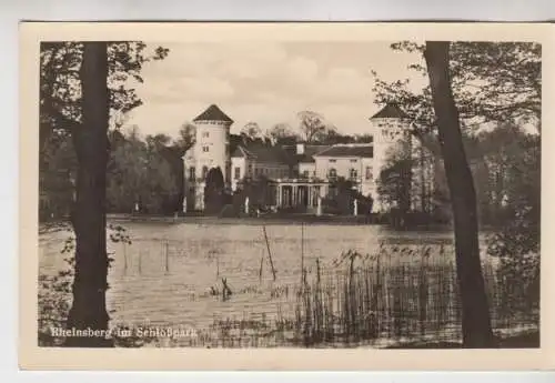 AK Rheinsberg im Schloßpark, ca. 1960, Rotophot, ungelaufen, gebraucht gut