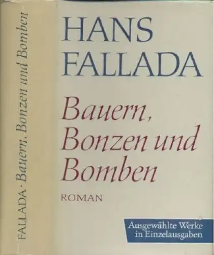 Buch: Bauern, Bonzen und Bomben, Fallada, Hans. 1971, Aufbau Verlag