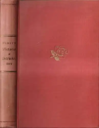 Buch: Victoria und Schwärmer, Hamsun, Knut. 1936, Büchergilde Gutenberg 334072